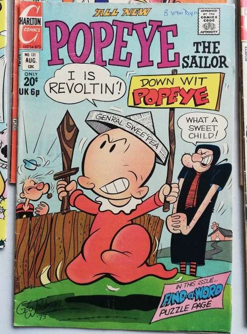 Popeye Comics Bundle Lot (11 units)