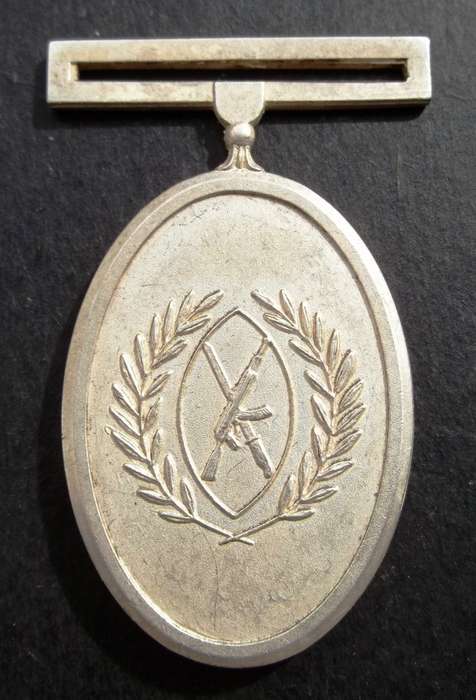 1996 Azanian Peoples Liberation Army(APLA) 20yrs Service Silver Medal awarded to 135