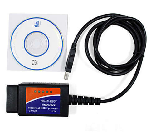 ELM327 OBDII OBD-II OBD2 USB Interface