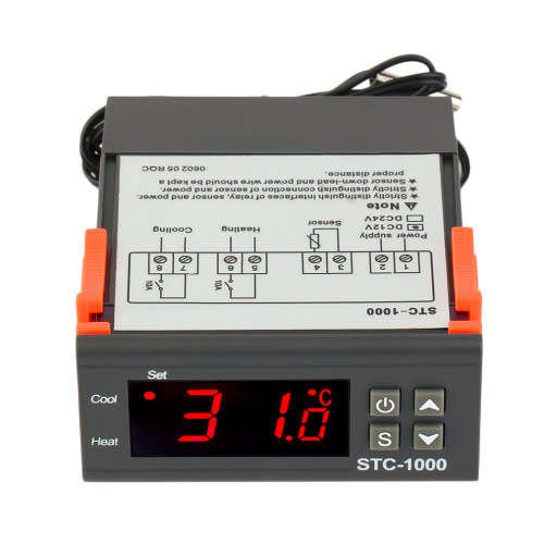 Temperature Thermostat Controller STC1000 12VDC  **LOCAL STOCK**