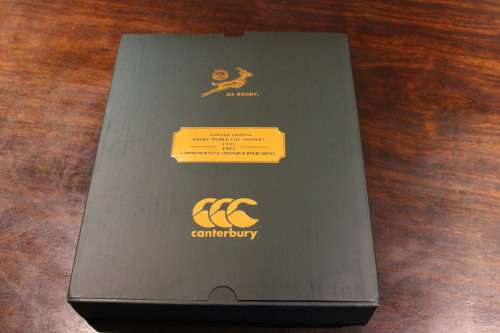 Commemorative Limited edition Springbok RWC 2007 jersey
