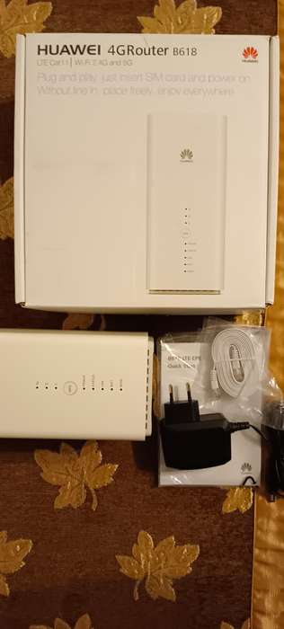 Huawei 4g router B-618  sim card