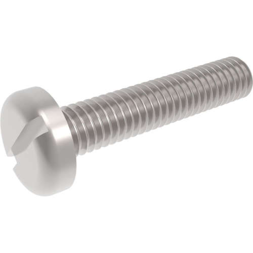 10Pcs M2 x 25mm Slotted Pan Head Machine Screw Stainless Steel for Robotics ***LOCAL STOCK***