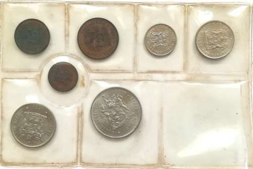 RSA 1970 S A M COIN SET **NO RAND**