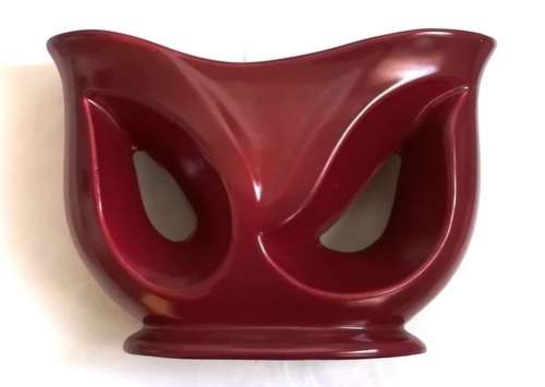 LUCIA WARE MAROON/RED VASE 180MMX250MM