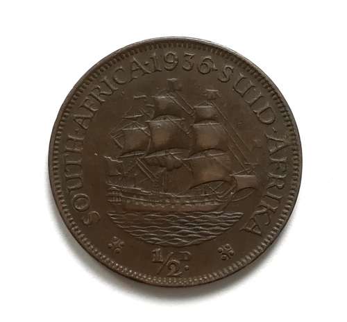 UNION 1936 1/2 PENNY