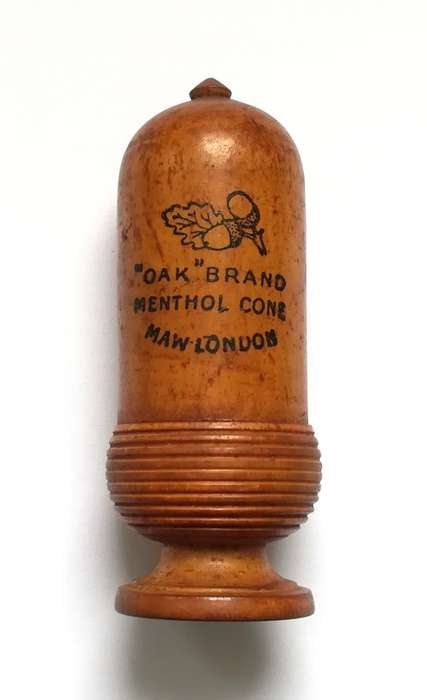ACORN - OAK BRAND MENTHOL CONE CONTAINER - MAW LONDON 70MM