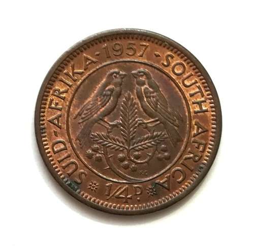 UNION 1957 1/4 PENNY **EXCELLENT**