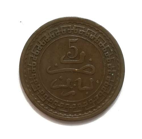 MOROCCO 5 MAZUNAS 1902-1906