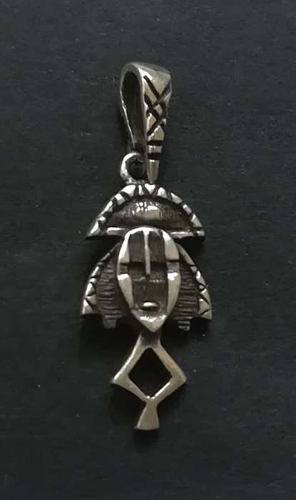 STERLING SILVER PENDANT 10 X 25MM