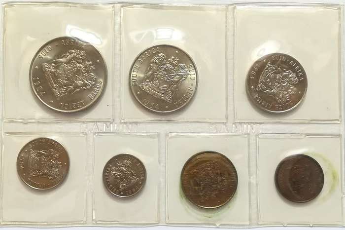 S A 1984 S A M COIN PACK SET