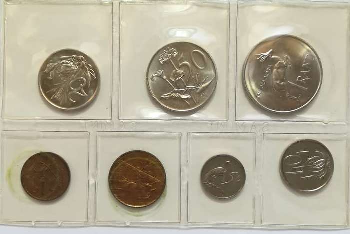 S A 1984 S A M COIN PACK SET