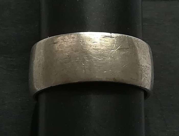 1896 TRENCH CART 2 SHILLINGS RING SIZE3 S