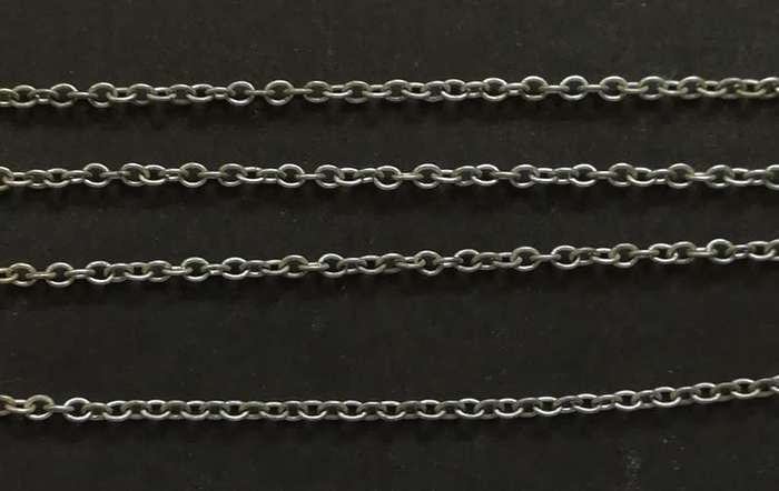 STERLING SILVER CHAIN 450MM 2 GRAMS