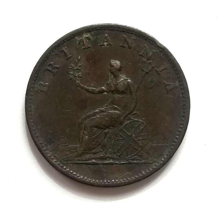 GREAT BRITAIN 1806 HALF PENNY