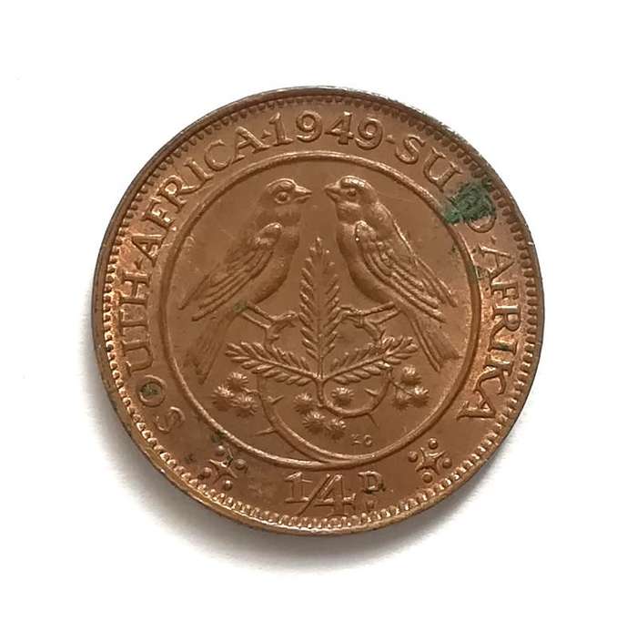 UNION 1949 1/4 PENNY