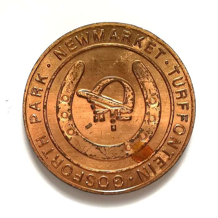 1995 RUGBY SUPPORTERS RACE DAYS MEDALLION 38MM