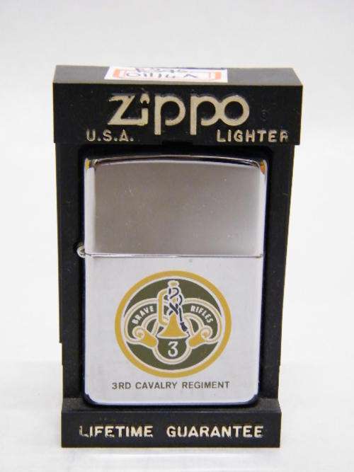 Zippo - 3rd Cavalry Regiment  - Brave Rifles - 5 x 3.5cm - @@@ Crazy R1 Start