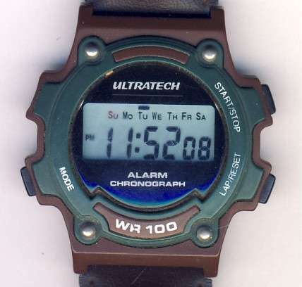 Ultratech digital watch - working - @@@ Crazy R1 Start