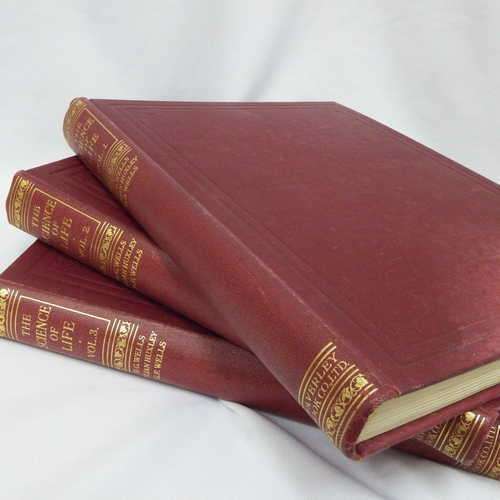 The Science of life Volume 1,2 and 3 - Some water damage to Volume 1 and 2
