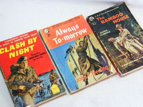 Lot of 3 non fiction war story books