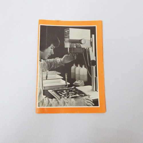 The Durst enlargers F30 and F60 instruction manual