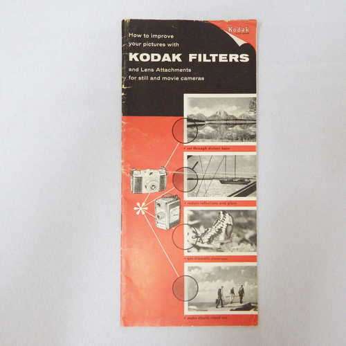 How to improve your pictures with Kodak Filters and lens attachments for still and movie cameras