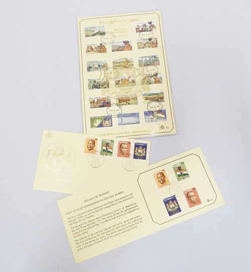 Very first first day cover, collectors sheet and first definitive issue