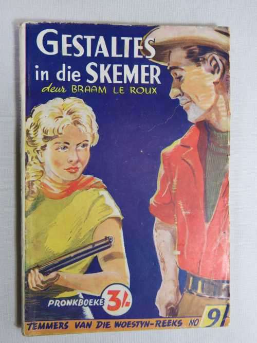 Gestaltes in die skemer deur Braam le Roux - Temmers in die woestyn No.9