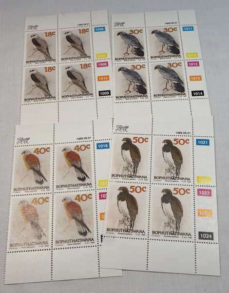 Birds of prey SACC 223 - SACC 226 control blocks of 4
