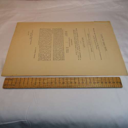 1859 Cape of Good Hope report of select committee on the opening of the Tradouw Poort