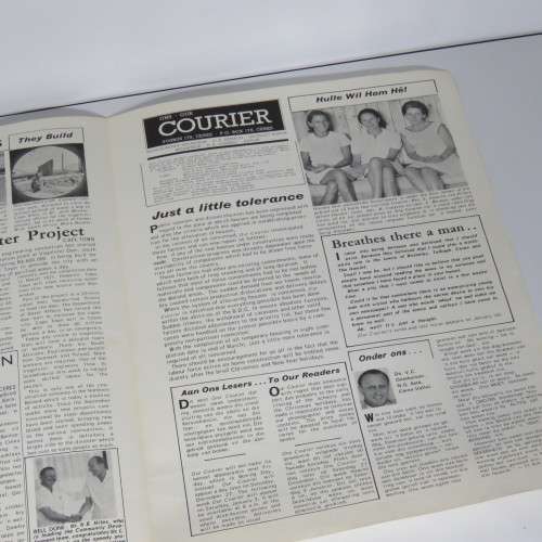Lot of 8 Ons Courier newspapers - Issued after Tulbagh Disaster