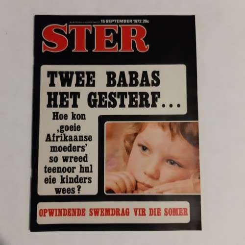 Ster magazine  - 15 September 1972 - Swemdrag vir die somer