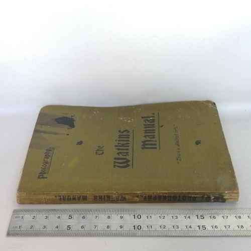 Photography - The Watkins Manual of exposure and development by Alfred Watkins - 1903 edition
