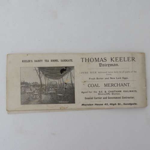 Booklet for Sunny Sandgate, Kent Info on business operations about 1930`s