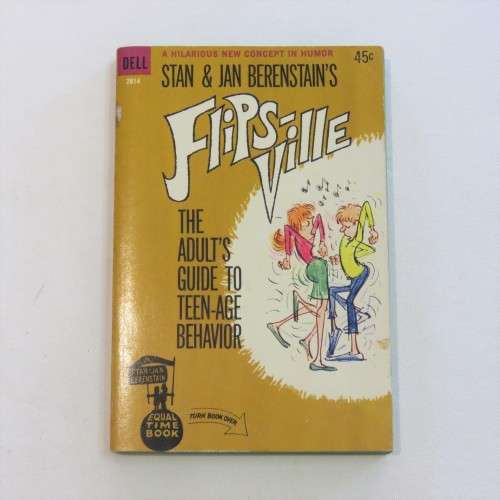 Cartoon book - Squaresville and Flipsville teens guide to adult behavior