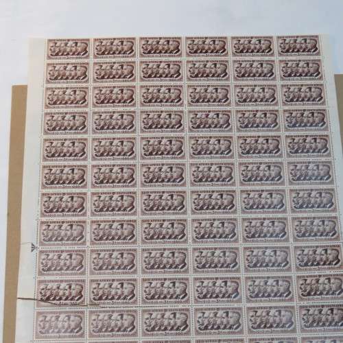 RSA SACC 183 full sheet with 120 stamps - 94-11 - Torn - Sheet 45,5 x 26,5 cm