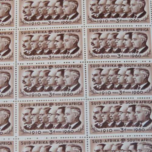 RSA SACC 183 full sheet with 120 stamps - 94-11 - Torn - Sheet 45,5 x 26,5 cm