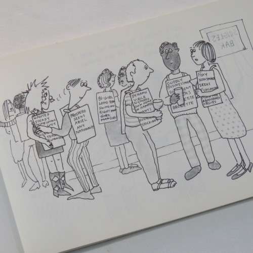 The Pick-up book vintage cartoon book 1984 issue