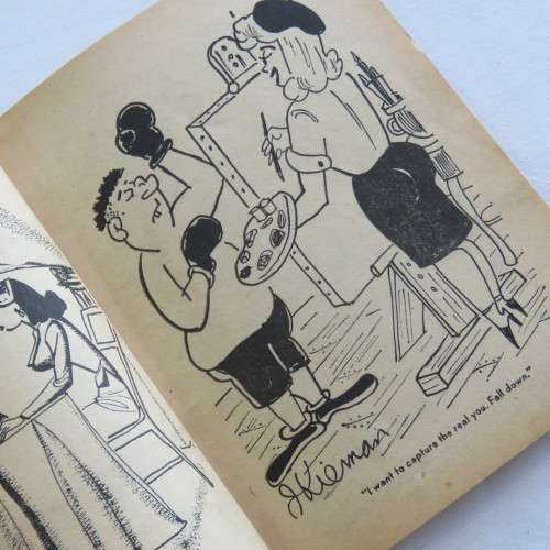 Vintage cartoon book French cartoons and cuties - July 1960