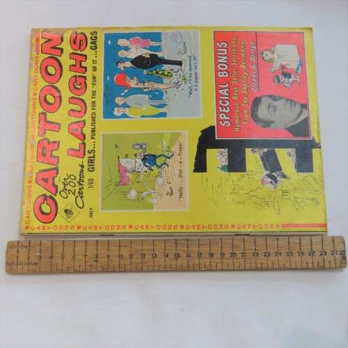 Cartoon Laughs July 1968 - No 4 Cartoon and joke book