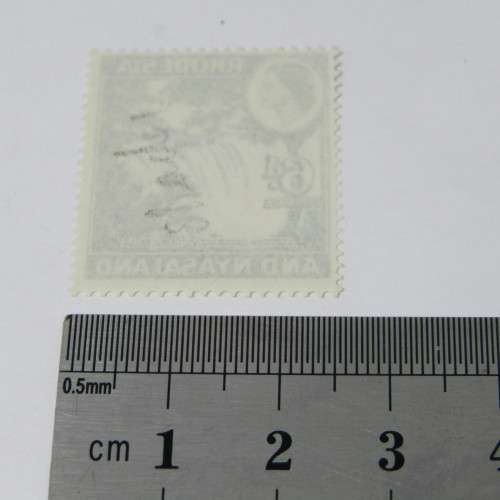 Rhodesia and Nyasaland SACC No. 24 Normal 6d mint hinged stamp plus error stamp