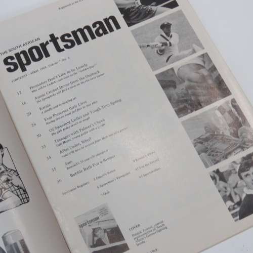 The South African Sportsman - April 1969 - Boxing