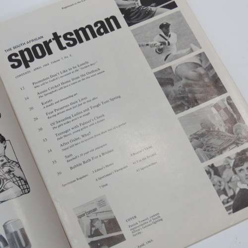 The South African Sportsman - April 1969 - Boxing