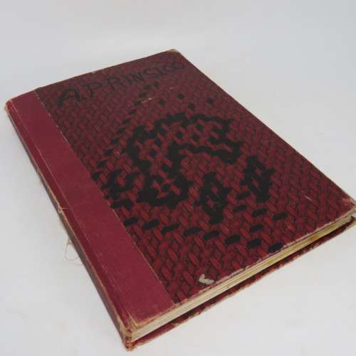 Stamp Album with more than 700 world stamps - Not researched