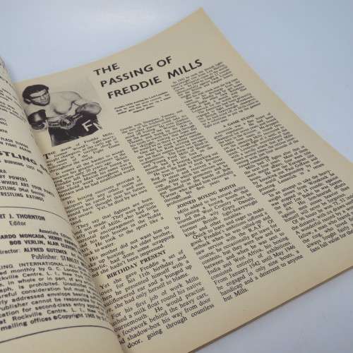 Boxing International all star wrestling magazine - Sept/Oct 1965