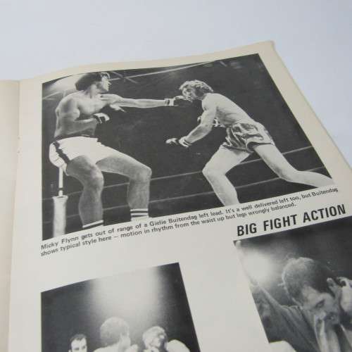 South Africa Boxing and Wrestling Magazine - No.s 1 to 12 with 3 and 8 missing - also Vol. 12 No. 1