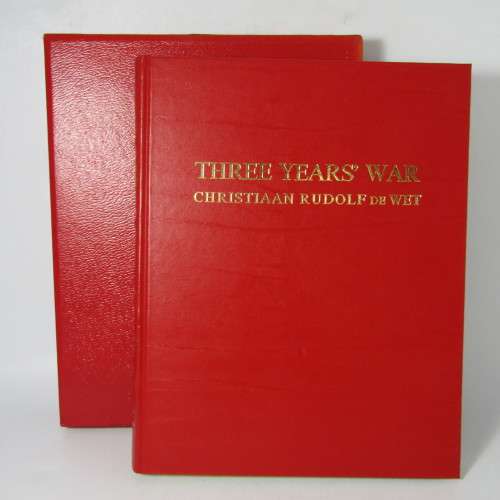 Three Years War by Christiaan Rudolf de Wet - #873 of 1000