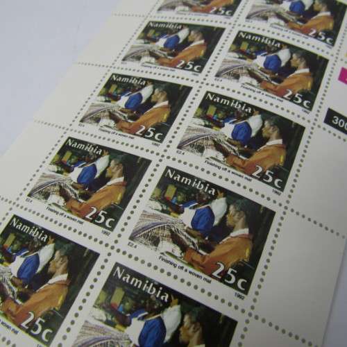 Namibia Swakopmund 4 full sheets of mint stamps SACC 55,56,57,58