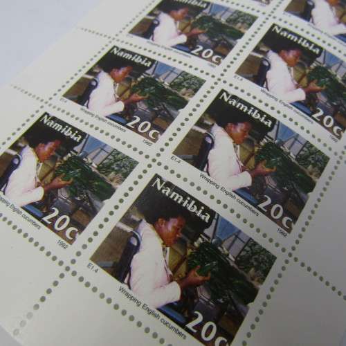 Namibia Swakopmund 4 full sheets of mint stamps SACC 55,56,57,58